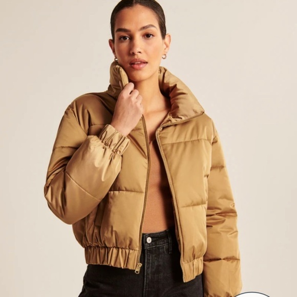 NWT Abercrombie Ultra Mini Puffer Jacket - Picture 1 of 9